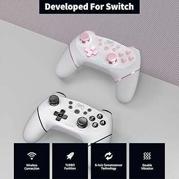 Nintendo Switch wimax  02 Amazon.com: ProGamerX Wireless Switch Controllers for Switch